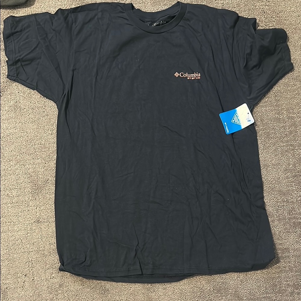 Columbia Navy Short Sleeve Tee
